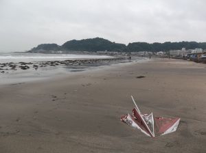 Plage Kamakura, Japon