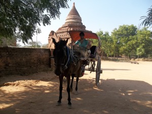 Calèche Bagan Myanmar