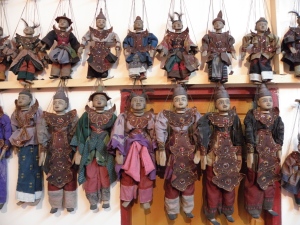 Marionnettes traditionnelles lac Inlé